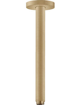 Hansgrohe Ceiling connector S 300 mm brushed bronze - 27389140