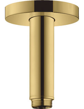 Ceiling connector S 100 mm polished gold-optic - 27393990