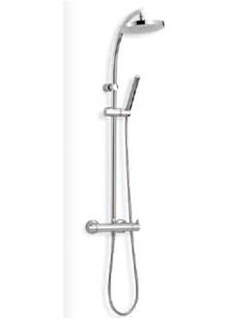 Cifial Round Exposed Thermostatic Shower Column