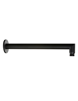 Black 300mm Fixed Wall Arm - 046Z-614