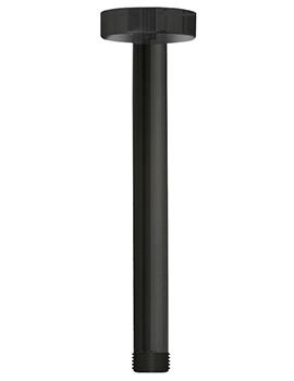 Black 200mm Ceiling Arm - 047Z-614