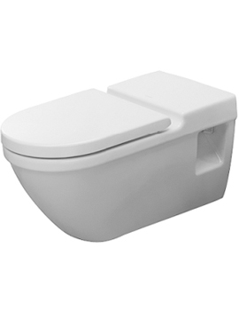 Starck 3 Wall Mounted WC Pan with Extended Hinge Shaft