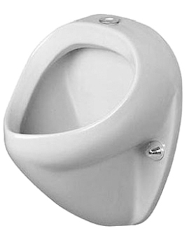 Duravit Urinal Jim Visible Inlet 345 x 350 mm