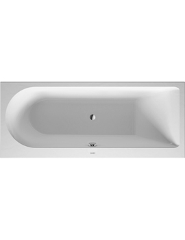 Duravit Darling New Bathtub with One Backrest Slope Right 135Litre