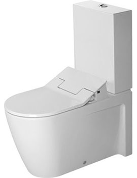 Duravit Starck 2 Close Coupled Toilet with Slim Sensowash Seat