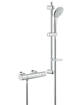 Grohtherm 1000 Cosmopolitan and Euphoria Exposed Shower Set