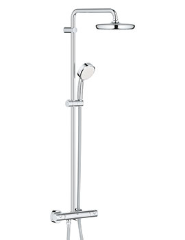Grohe Tempesta Cosmopolitan System 210 Thermostatic Shower System - 26302