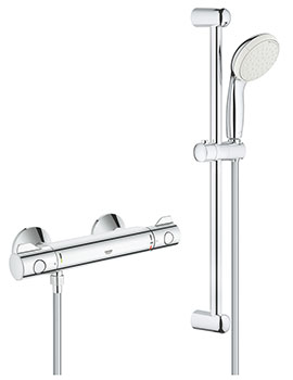 Grohe Grohe Grohtherm 800 Thermostatic Shower Mixer and Kit - 34565