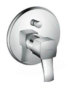 Hansgrohe Metropol Classic Single Lever Bath Mixer For Concealed Installation With Lever Handle - 31345000
