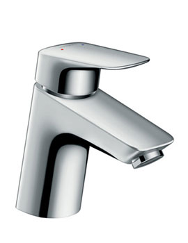 Hansgrohe Logis Single Lever Basin Mixer 70 with Metal Pop-up Waste - 71170000