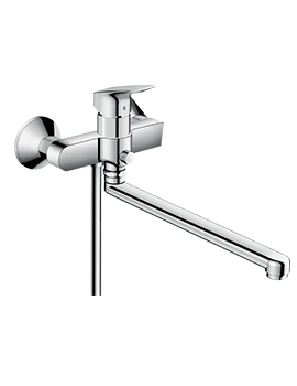 Hansgrohe Hansgrohe Logis Single Lever Bath Mixer with Long Spout - 71402000