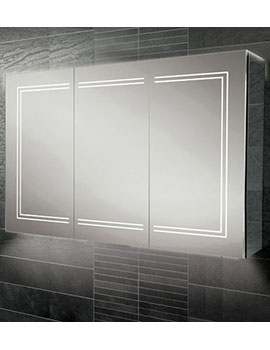 HIB Edge 120 LED Mirror Cabinet - 49700