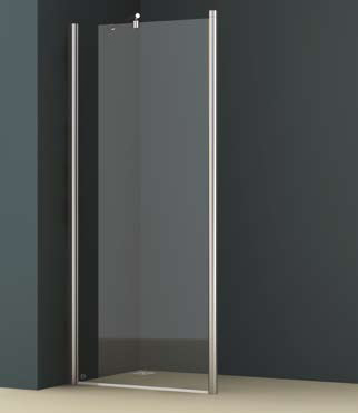 Vessini E Series Walk-in Shower Screen End Panel