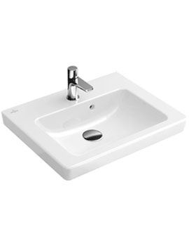 Villeroy and Boch Subway 2.0 1 Tap Hole Washbasin 500mm - 73155G