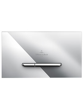 Villeroy and Boch ViConnect E300 Dual Flush Plate Chrome - 92218061