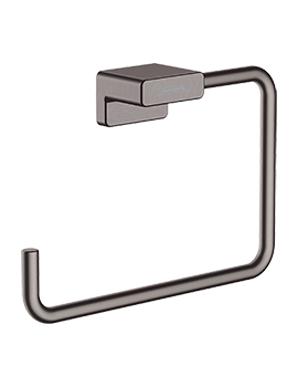 HG AddStoris towel ring BBC Brushed Black Chrome - 41754340