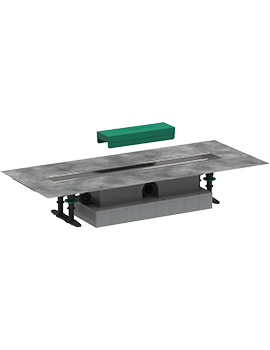 HG uBox universal CS flat in.600mm drain  - 56016180