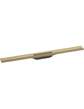 HG RainDrain Flex 900mm cutab.wall.c.BBR Brushed Bronze - 56052140